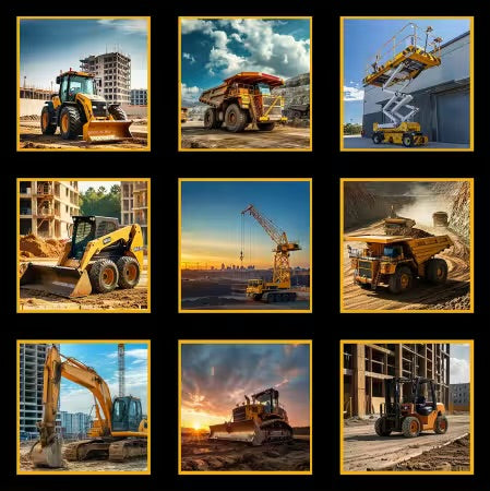 Machinery Block Collage 4105 - B