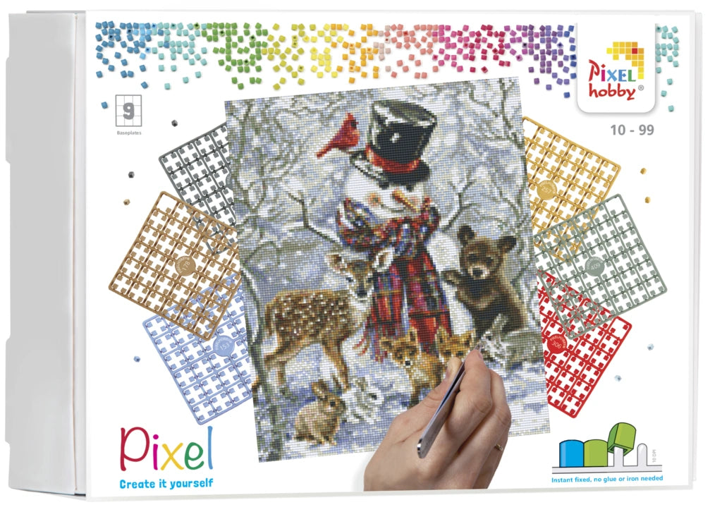 Pixel Classic 9BP - Snowman Animals