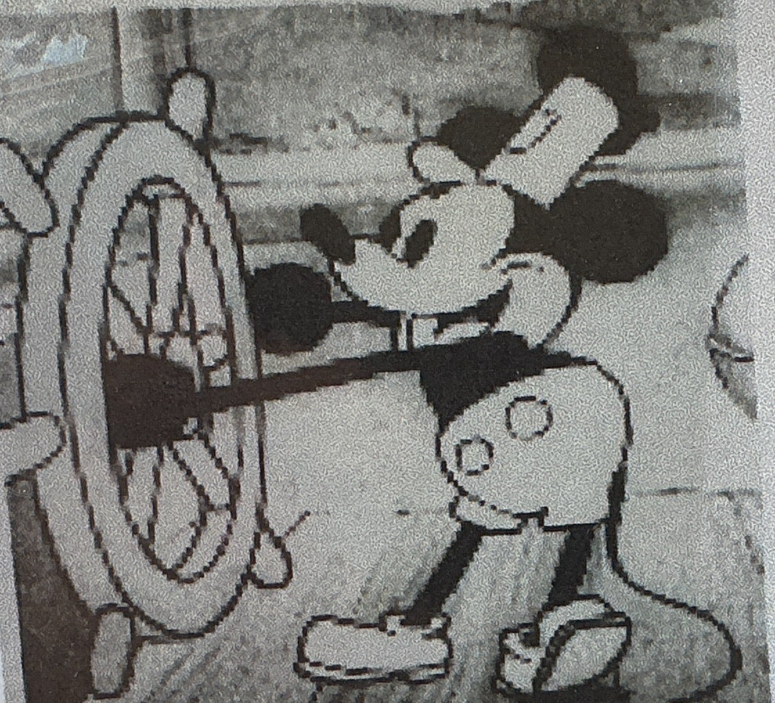 Steamboat Willie B & W - SST36-102