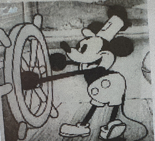 Steamboat Willie B & W - SST36-102