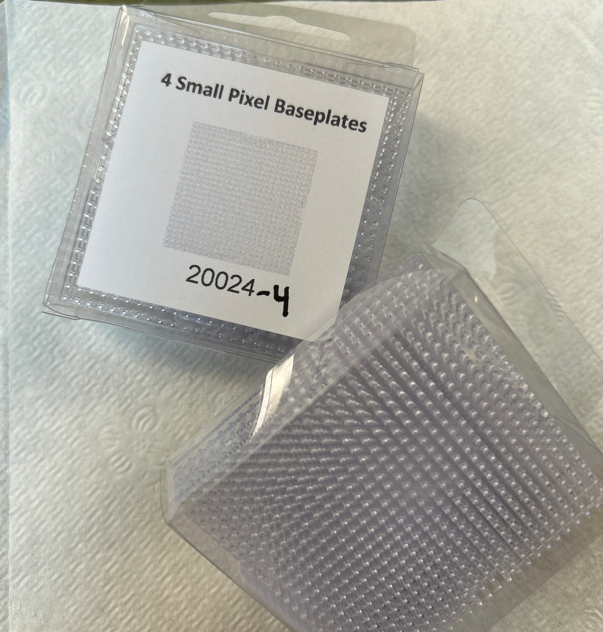 Small Pixel Baseplates 4 pack
