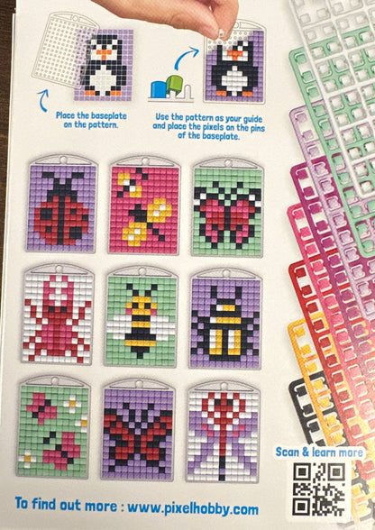 Pixel Keychain 3 Pack - Bugs 20134