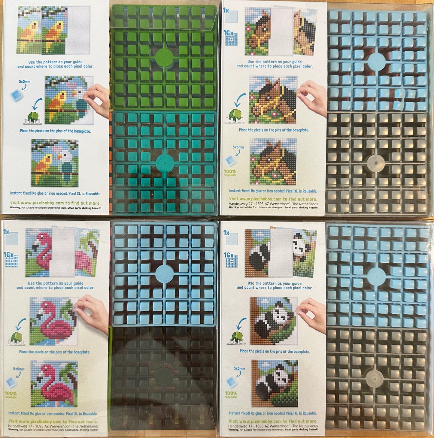 XL Set with Flexible Baseplate-Animals Bundle