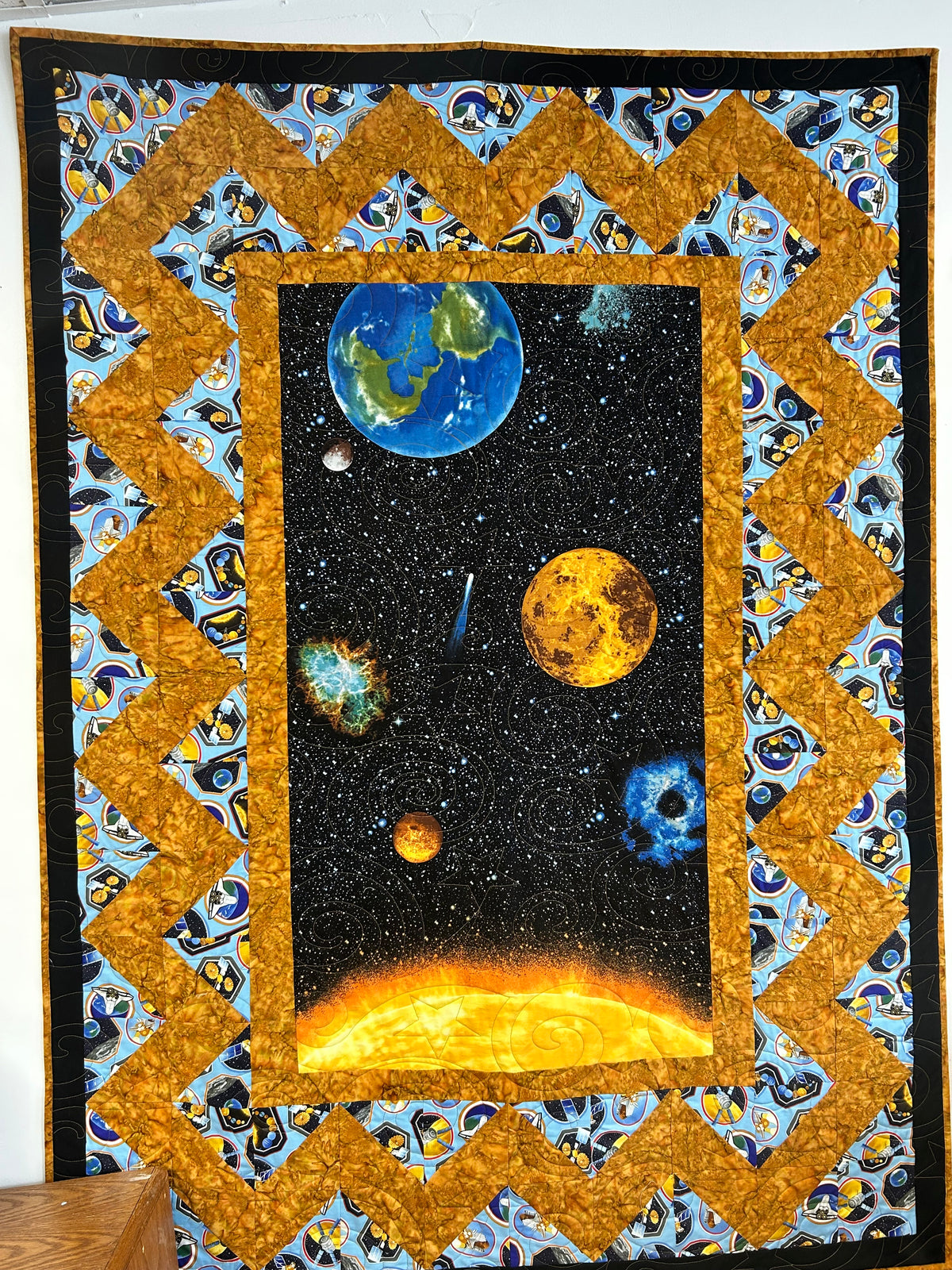 Space Race Quilt Kit
