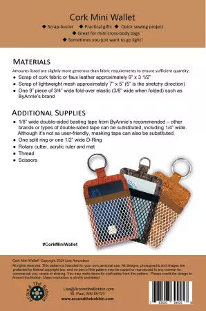 Cork Mini Wallet - ATB-243