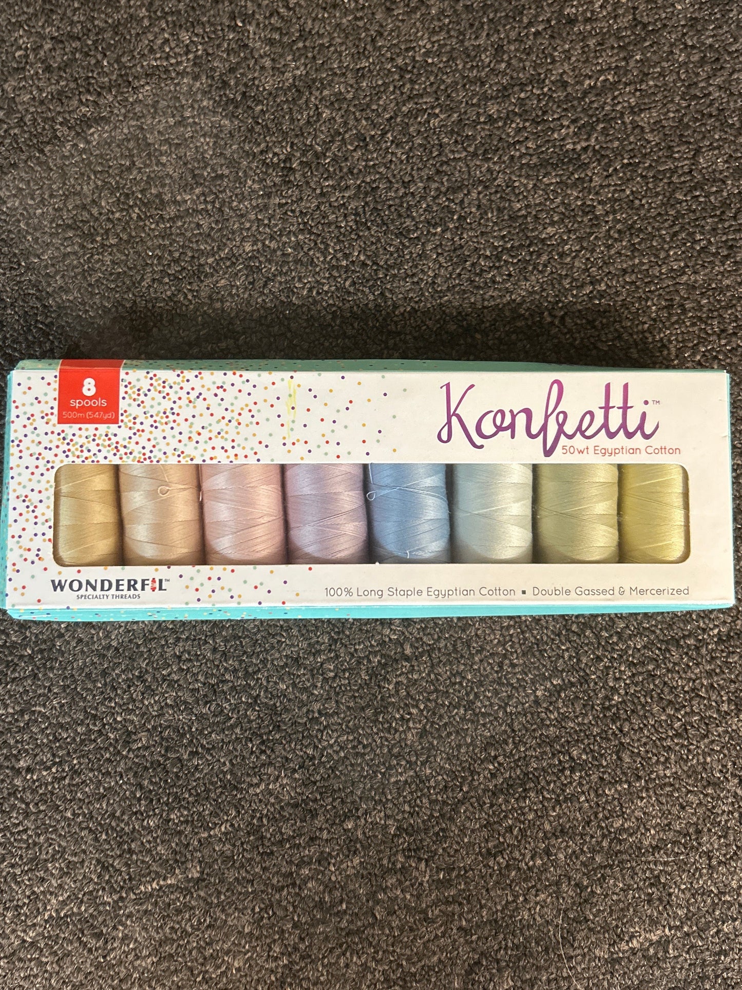 Konfetti Thread Iced Pastels