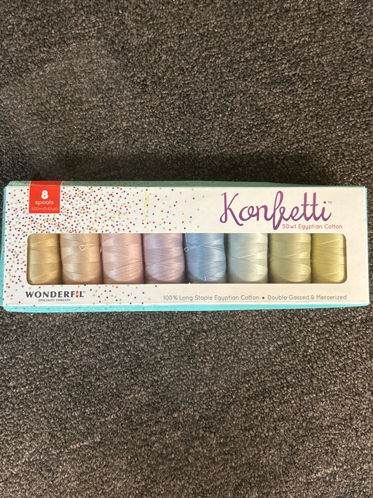 Konfetti Thread Iced Pastels