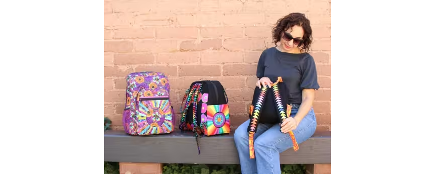 Backpack Straps and Pockets QE104