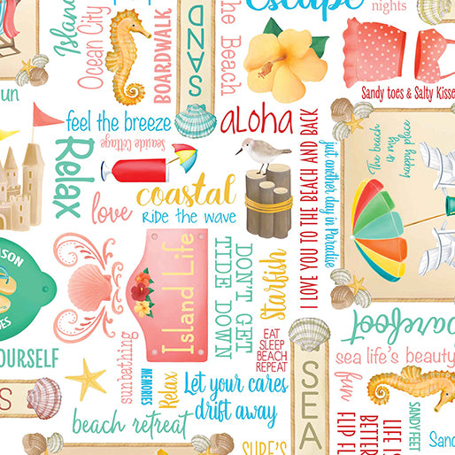 Beach Retreat-Beach Vibes Multi - 1459-99