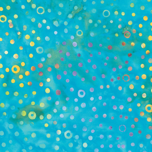 Bubbles Turquoise/Multi - 9210-84