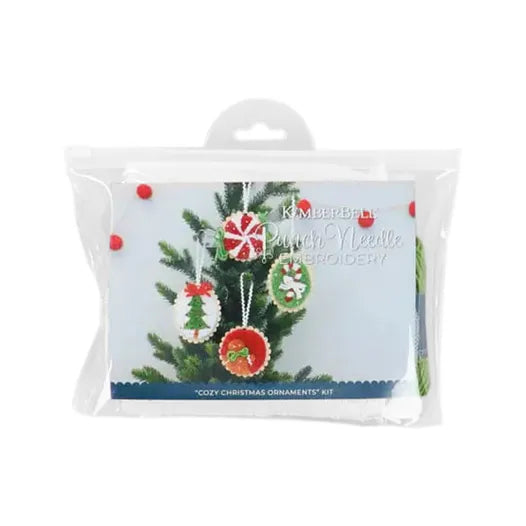 Cozy Christmas Ornaments Punch Needle Plus Embroidery Kit
Kimberbell - KPNK1027