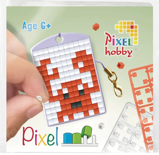 Pixel Medallion Keychain - Crustacean 23118