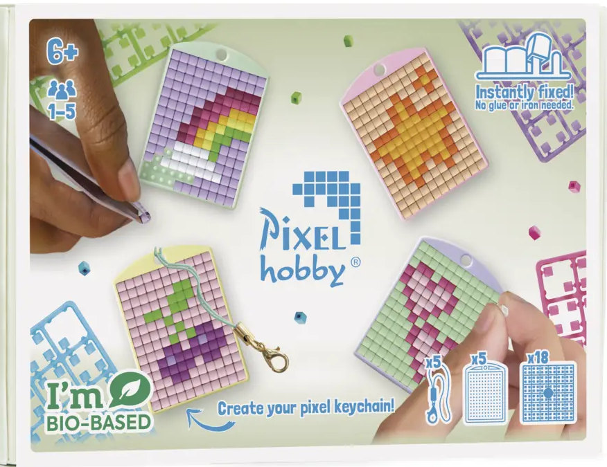 Pixel Keychain 5 Pack - Cute 23905