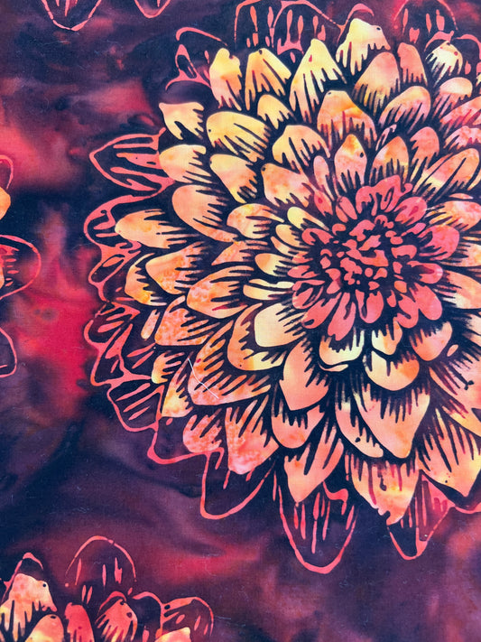 Bali Batik Dahlia Flame 2576-67