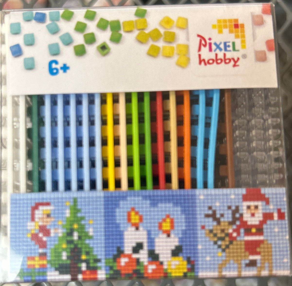 Pixel Classic 3 Pack - Christmas Candle Santa 29001