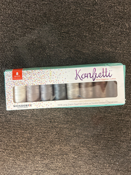 Konfetti Thread Sand Seaglass