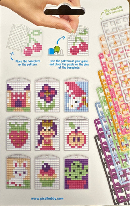Pixel Keychain 3 Pack - Cute 20131