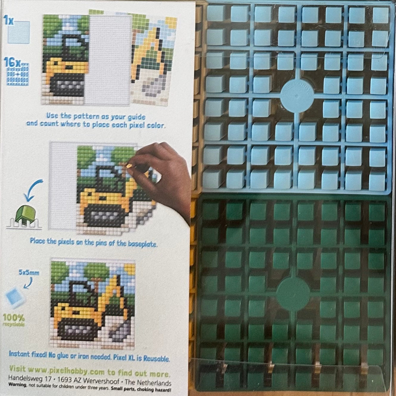 XL Set with Flexible Baseplate-Excavator