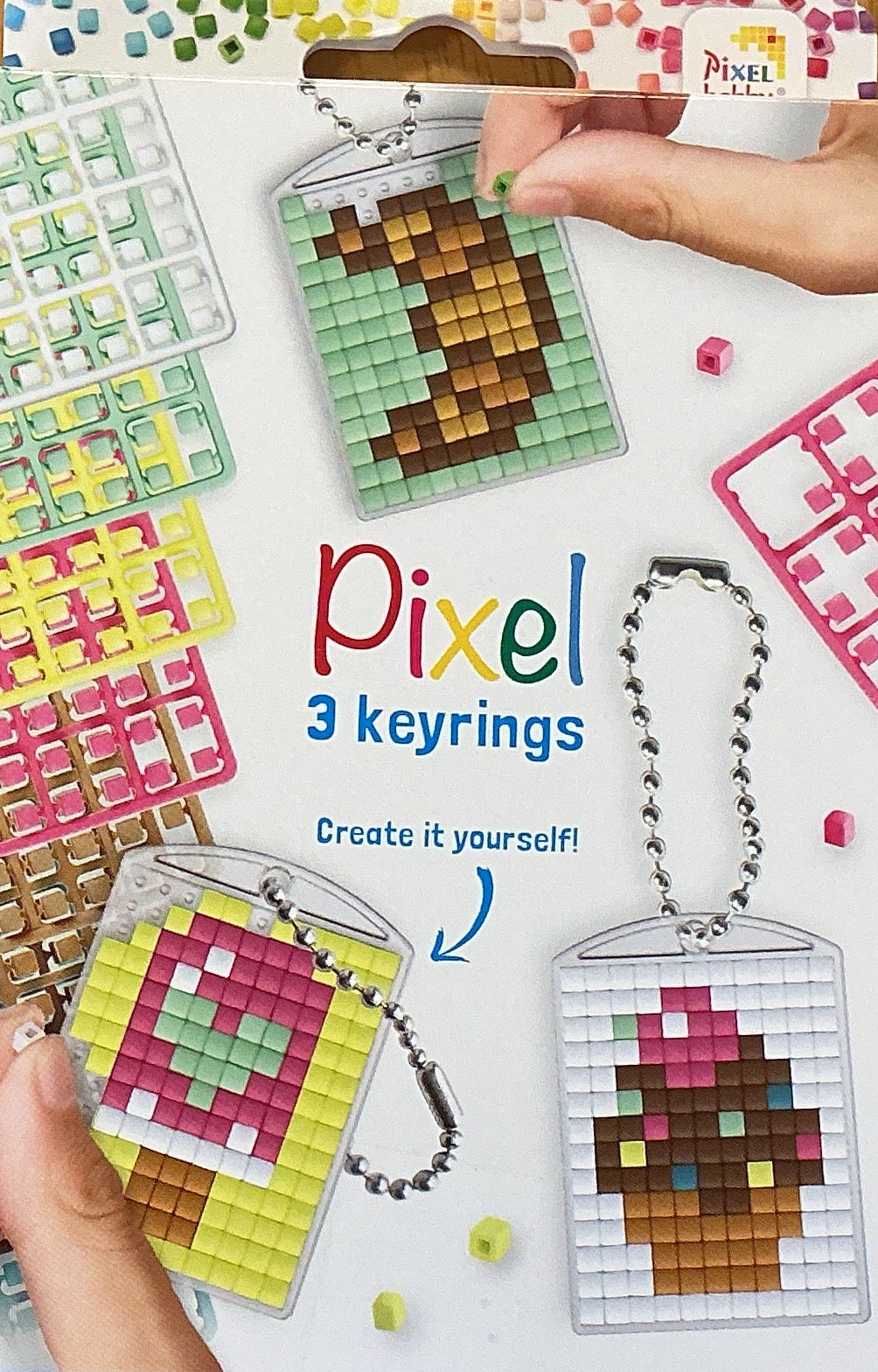 Pixel Keychain 3 Pack - Sweets 20135
