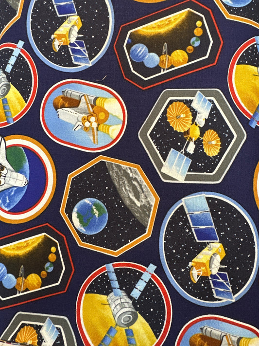Space Decal Dk Blue - 3384W-55