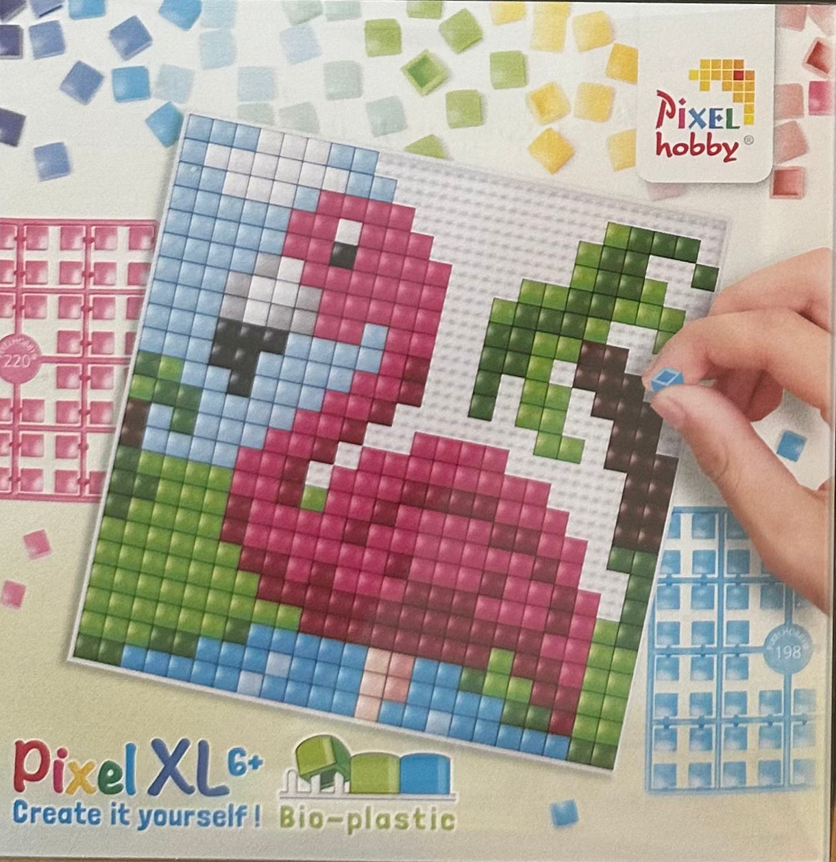 Pixel XL Flexible Baseplate - Flamingo I - 41037