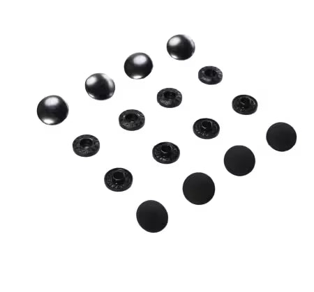 Tool-free Snaps - Set of Four - Black Metal - HAR-SN-BM-FOUR