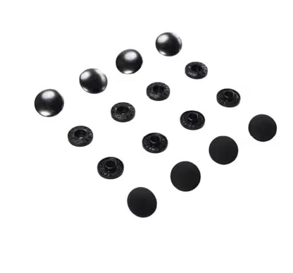 Tool-free Snaps - Set of Four - Black Metal - HAR-SN-BM-FOUR