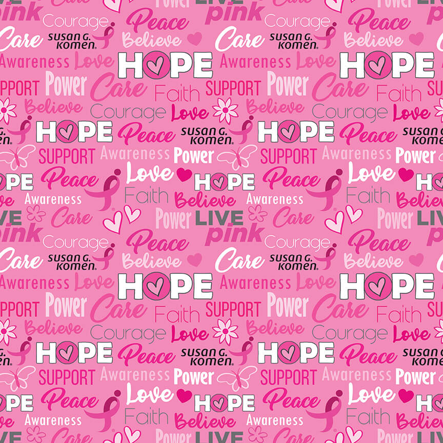 Words of Hope Pink - 10566-LTPINK-SGK