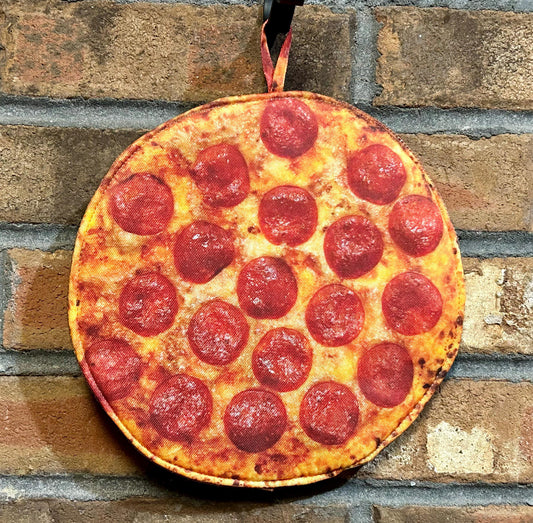 Pepperoni Pizza Pot Holder Kit