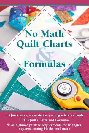 No Math Quilt Charts & Formulas - L0109n
