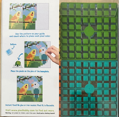 XL Set with Flexible Baseplate-Lovebirds