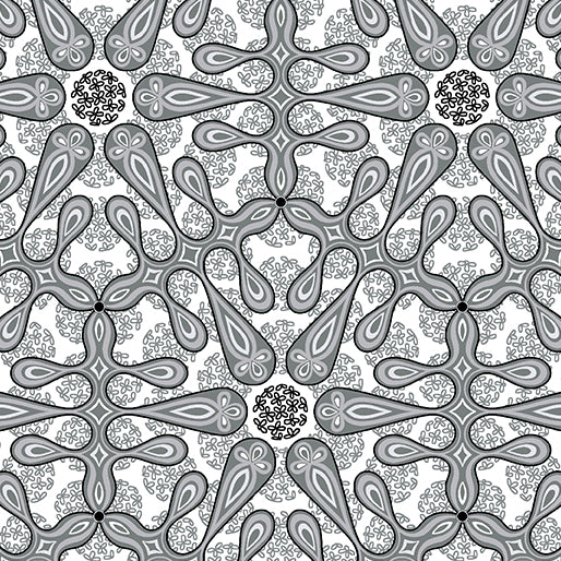 Medallion Gray Botanica