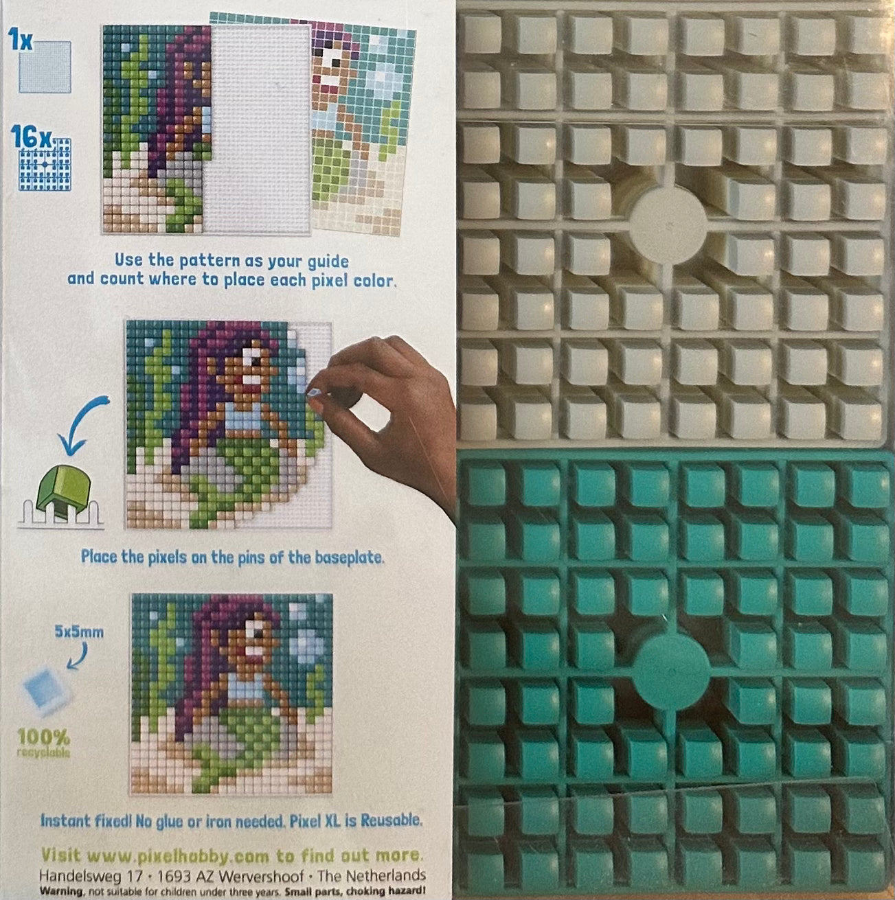 XL Set with Flexible Baseplate-Mermaid