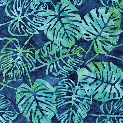 Monstera - Blue/Teal 9216-58