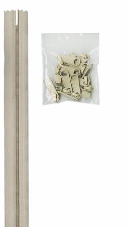 Olive Zipper by the Yard