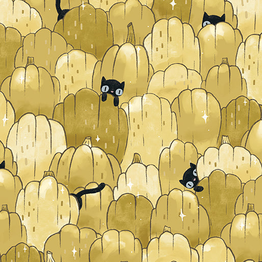 Spellbound - Puss Patch Golden Pumpkin 17131-39