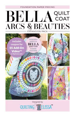 Bella Arcs and Beauties - FPP Expansion Pack (for Bella Quilted Coat) - QE102