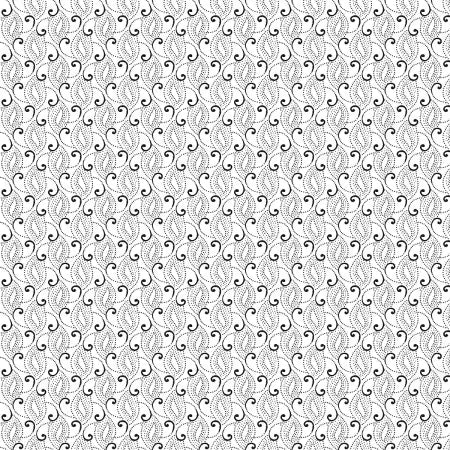 White on White Paisley - RA12803-W