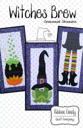 Seasonal Skinnies Witches Brew Skinnies - Fusible Applique - RCQ552
