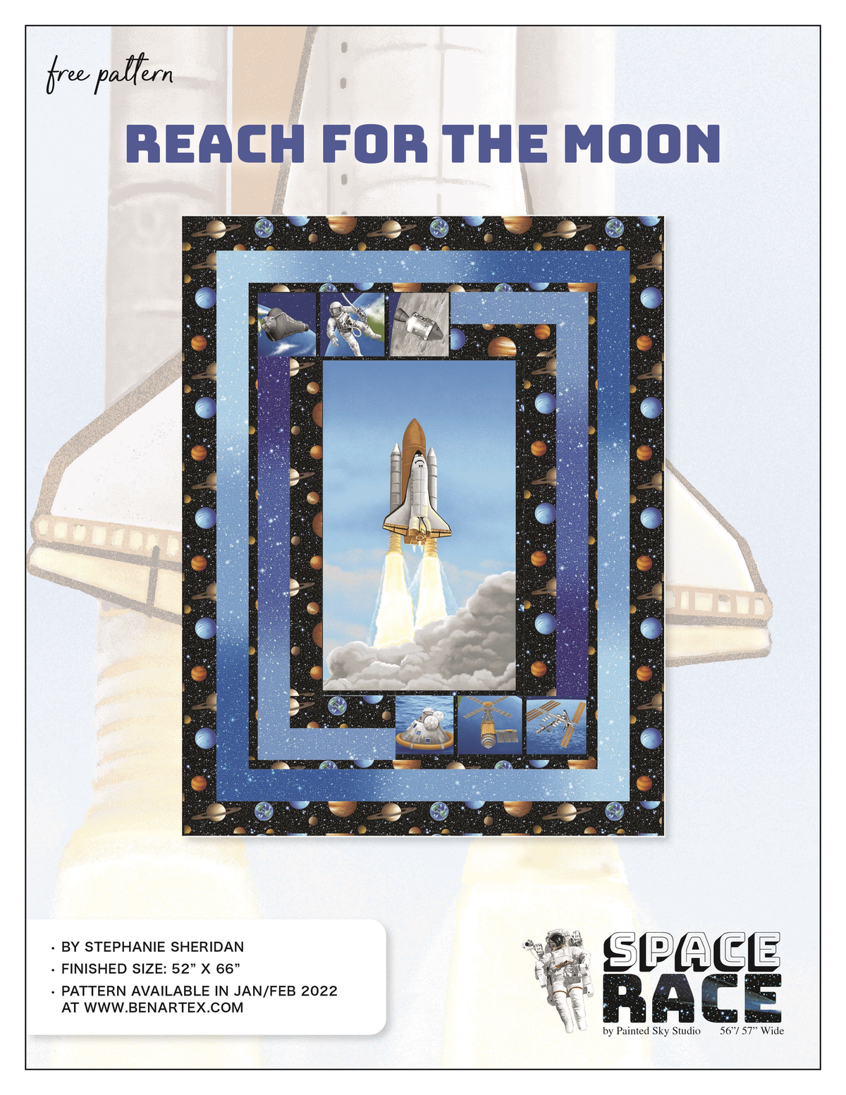 Reach for the Moon Pattern