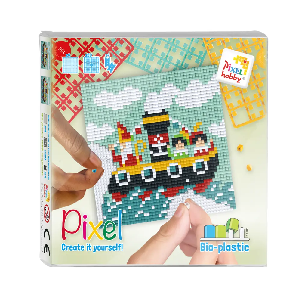 Pixel Set - Santa Steamboat 44031
