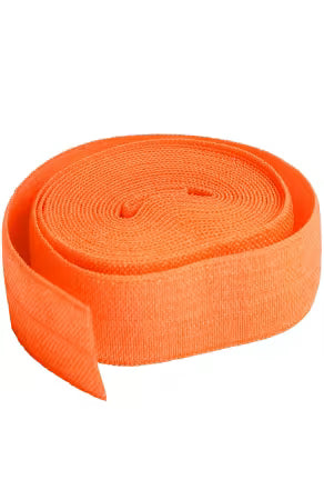 Fold-over Elastic 3/4in x 2yd Pumpkin - SUP211-2-PMP