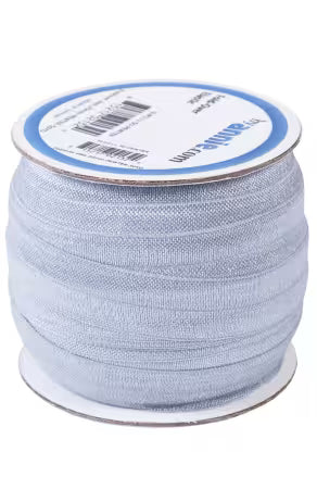 Fold-over Elastic 3/4in x 50yd Pewter - sup211-50-pewter
