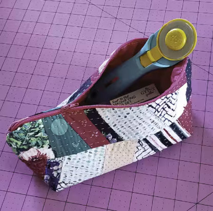 Scrap Tape Zip Pouch