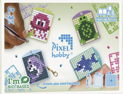 Pixel Keychain 5 Pack - Sea Creatures 23904