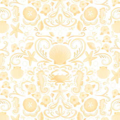 Beach Retreat Seaside Tonal Coral