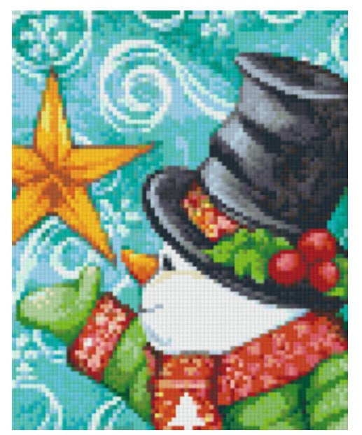 Pixel Classic 4BP - Snowman & Stars SST4-162