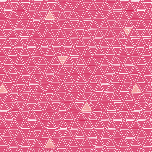 Robo Boogie - Triangles Med. Fuschia - 1604-22