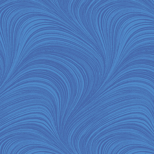 Wave Texture Flannel 108" - Med Blue - 2966WF-52