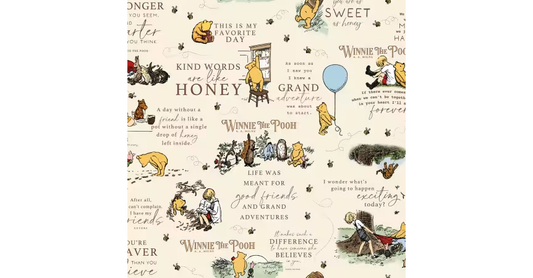Winnie the Pooh - c17000 -Cream